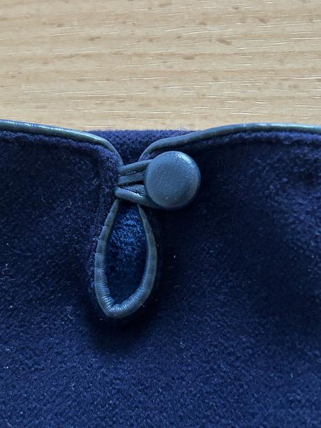 Tmavomodré rukavice zn.eem fashion,made in germany,
