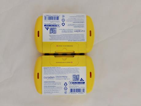 Curaprox travel set žltý 2x,
