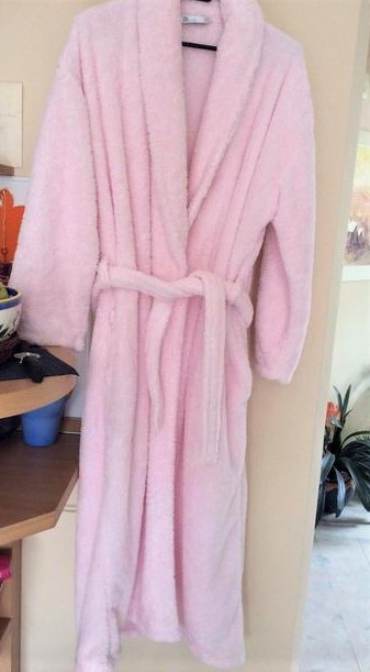 Luxusný huňatý župan, bhs,l