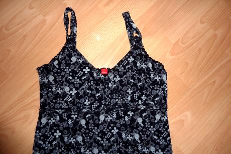 S.oliver čierne-kvietkované šaty, v. 38,, s.oliver,38