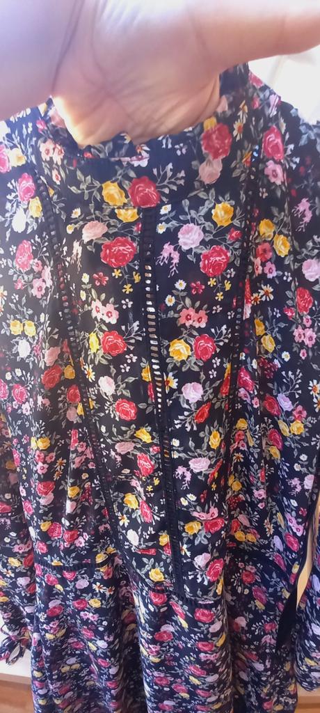 Kvetinkové šaty, h&m,36