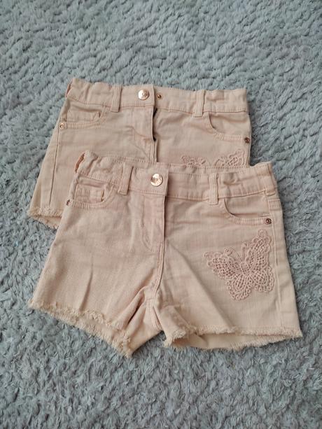 Riflové šortky 110 a 116, c&a,116