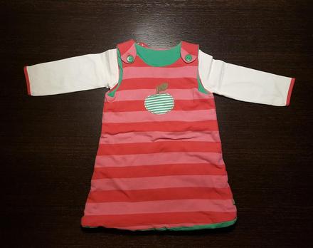 Zateplene saty a tricko mothercare 80, mothercare,80