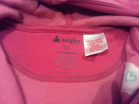 Mikinka s kapucňou, gap,74