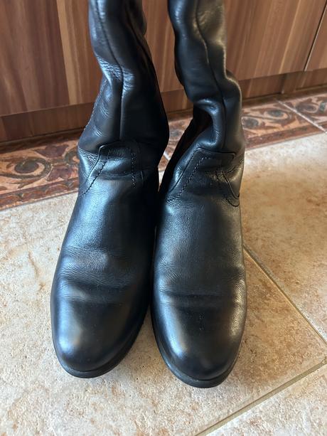 Vysoké zateplené čižmy -37, 37