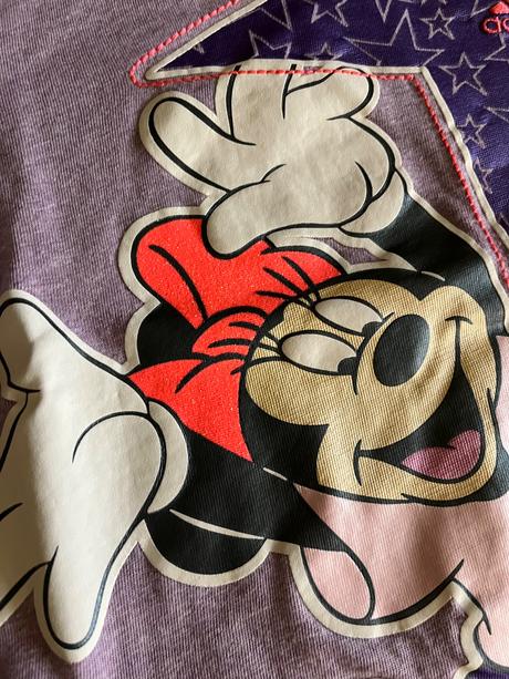 Tričko adidas minnie mouse s dvojitým efektom, adidas,104