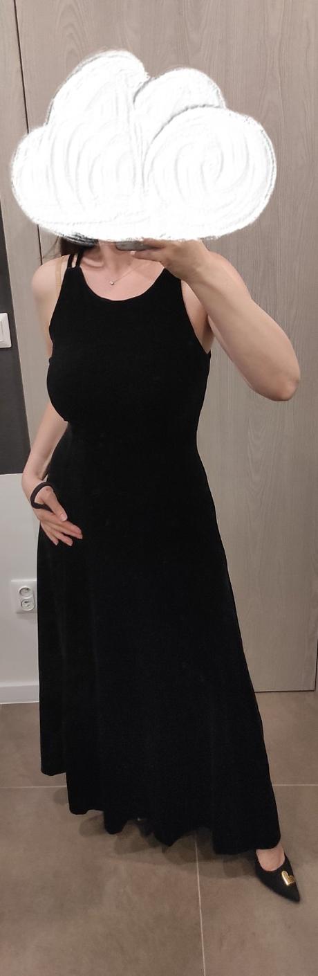 Krasne zamatove saty amanda s, s