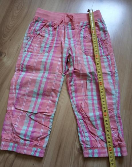 Nohavice 3/4, 122/128, h&m,122
