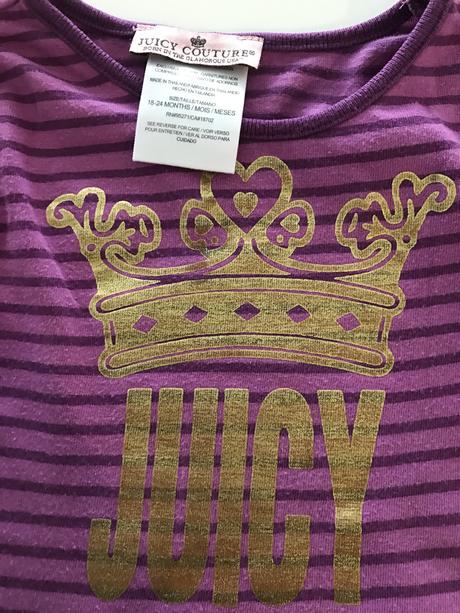 Pruzkove tricko zn. juicy couture, 92