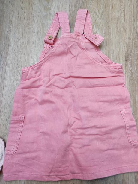 Set tričko a riflové šaty, h&m,92