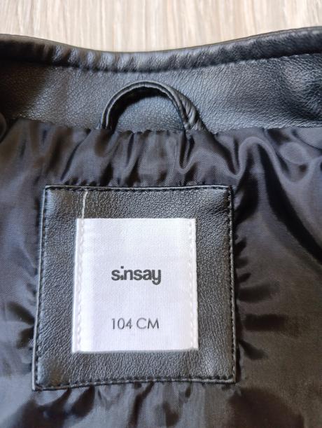Chlapčenská koženková bunda - 104, sinsay,104