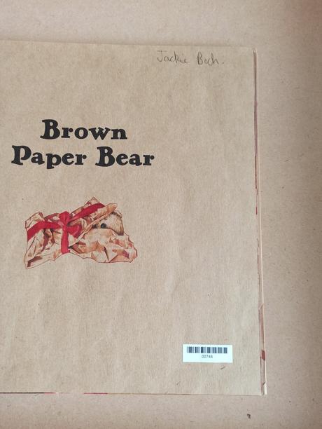 Brown paper bear hb,