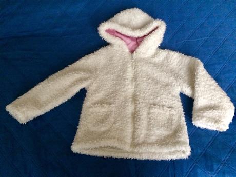 Plyšový kabatik, bundička, cherokee,98