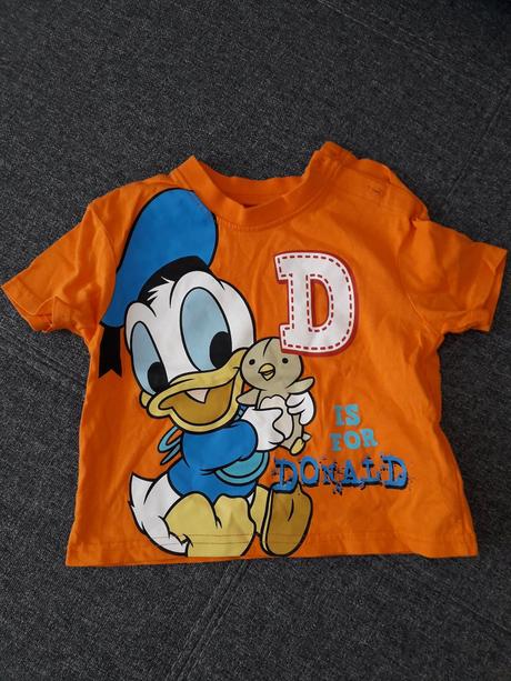 Tričko donald duck - 12-18 mes., 92
