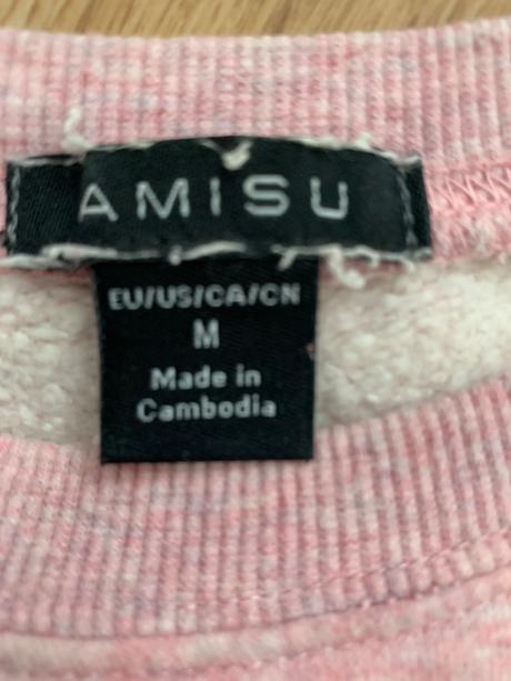 Ružová mikina, amisu,m