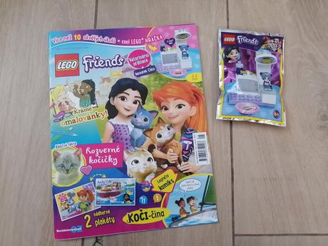 Lego friends časopis s polybag 3 rôzne,