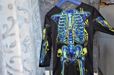 Kostým overal-smrťka-110/116, 