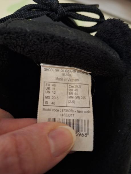 Zimné topánky, quechua,46