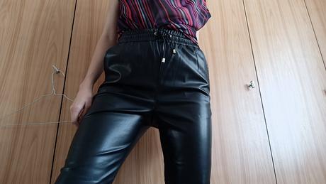 Dámske kožené nohavice, veľ. 36, f&f,36