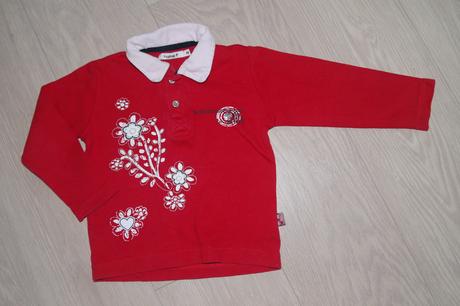 Bavlnene tricko s golierikom, name it,98