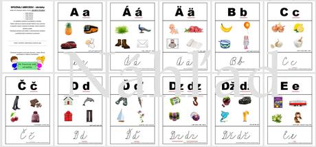 Spoznaj abecedu  - obrázky (pdf súbor), 