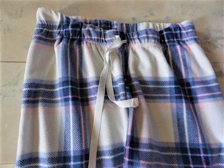 Flisové nohavice na spanie, m