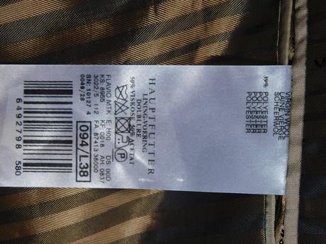 Luxusný pánsky oblek hnedej farby, m