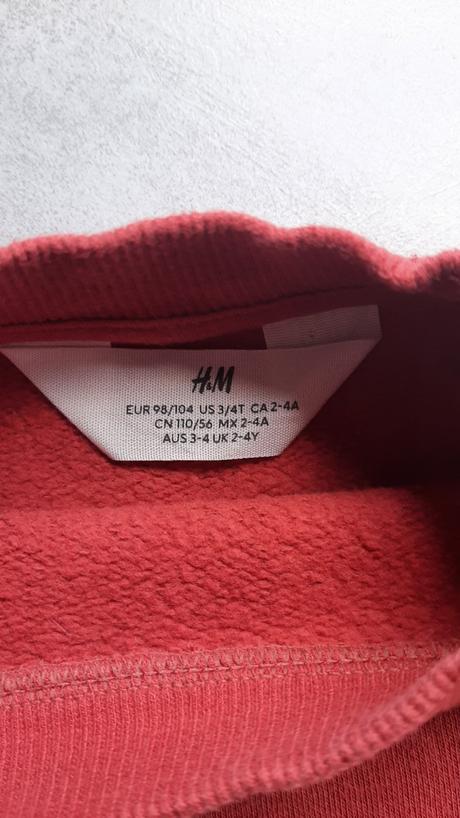 Mikina, h&m,98