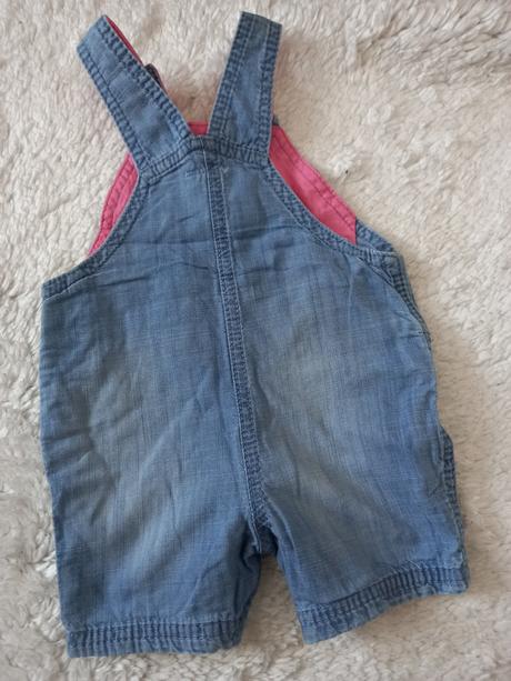 Rifľové kraťasy na traky 0 - 3 mesiace, f&f,62