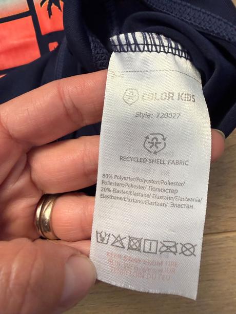 Uv tričko na kúpanie color kids, 104