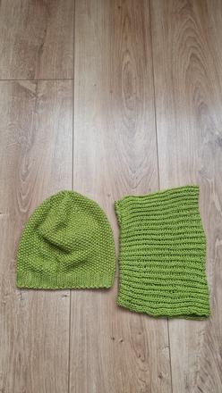Súprava čiapka a nákrčník veľ. 54, 54