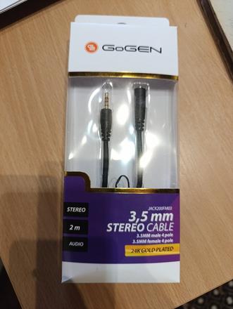 Kábel predlžovací gogen 3,5 mám 2m, 