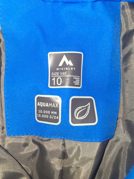 Oteplováky  lyžiarske nohavice, mckinley,140