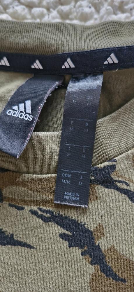 Maskáčove tričko adidas, adidas,m