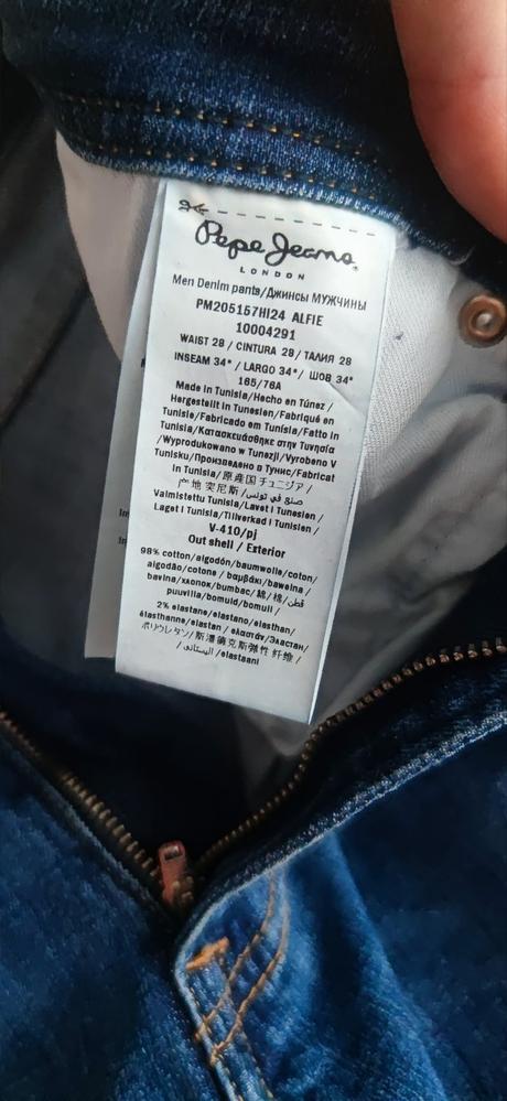 Predám dámske rifle zn.pepe jeans, pepe jeans,m