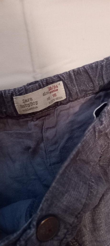Zateplené nohavice, zara,92