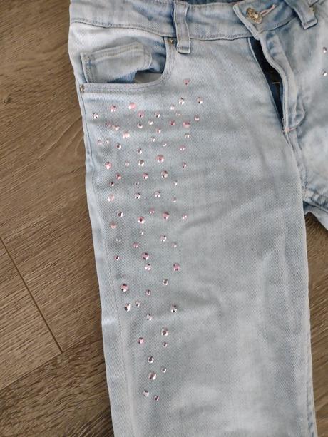 Slim rifle s kamienkami 128/134, h&m,128