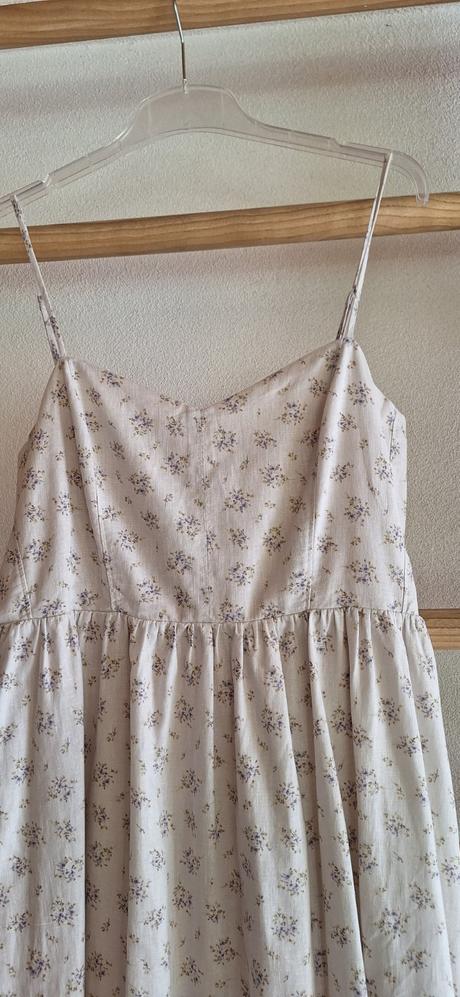 Krásne ľanové šaty, h&m,m