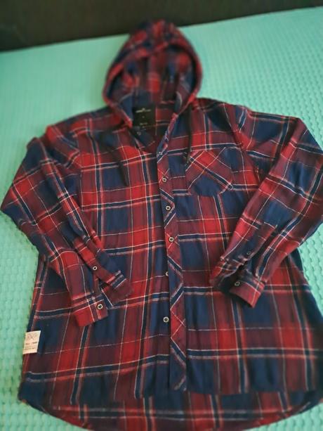 Košeľa s kapucňou, house,l