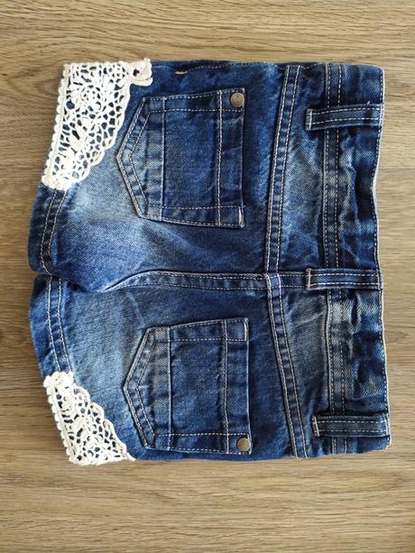 Riflové krátke nohavice, next,104