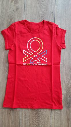 Benetton dievčenské tričko, benetton,l
