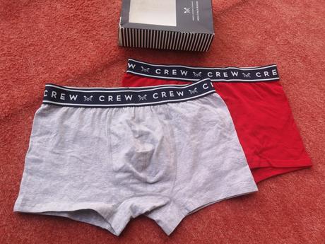 Crew clothing pánske boxerky 2ks veľkosť s, s