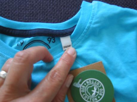 Tričko s visačkou, c&a,140