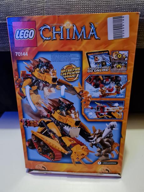 Lego chima 70144 - lavalov ohnivý lev, 