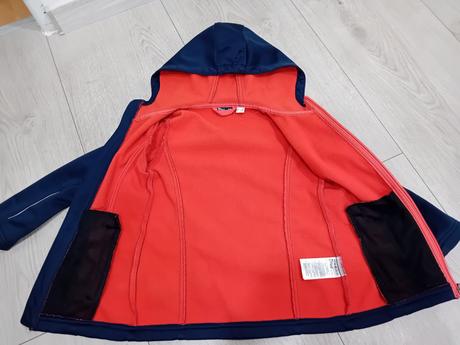 Dievčenská softšélová bundička, crivit,110