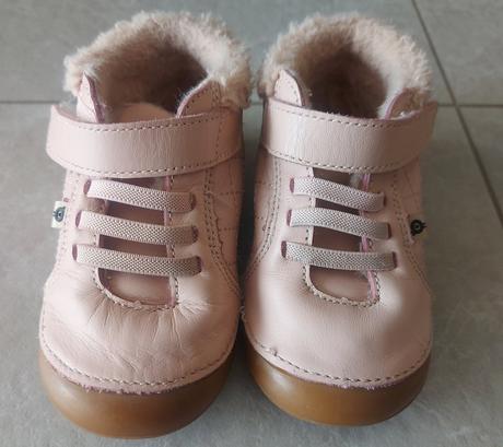 Dievčenské teplé barefoot čižmy old soles, 23