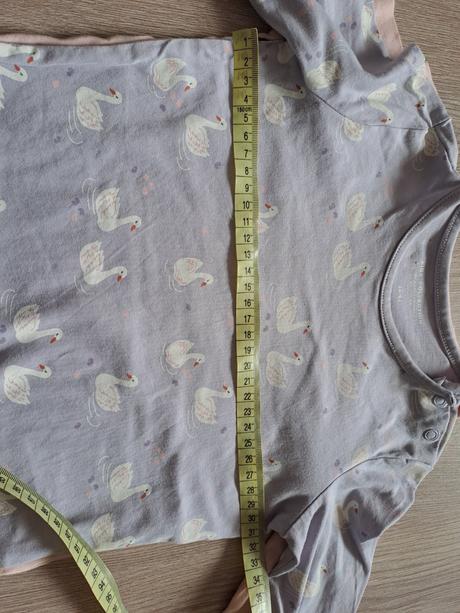 Balik 2x dievcenske 2dielne pyzamo tchibo 86 / 92, tchibo,86