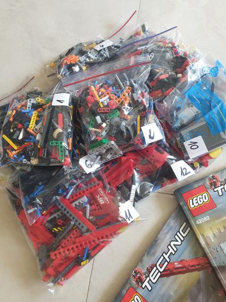 42082 lego technic - terénny žeriav  top  stav, 