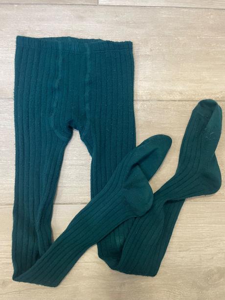 Rebrované pančušky s merino vlnou, 128