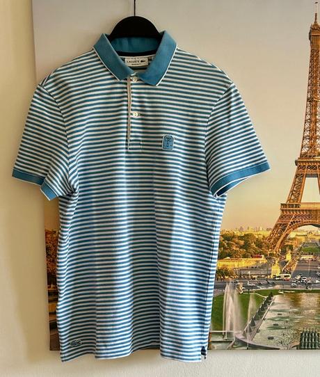 Pánska polokošeľa zn.lacoste limit.edícia č.m, lacoste,m